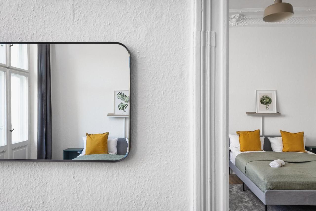 Riesiges Apartment Nahe Kudamm Sehr Schoner Altbau 123M2 Gross 12 Gaste 베를린 외부 사진